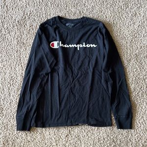 Black womens long sleeve shirt. Size small